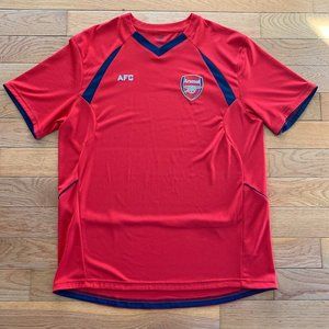 Official Arsenal Red Jersey Warm up Training‎ Shirt Soccer Men’s XL Soccer